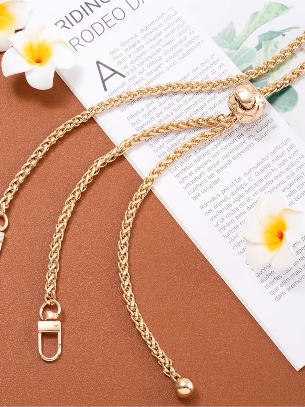 Gold Rope Purse Chain